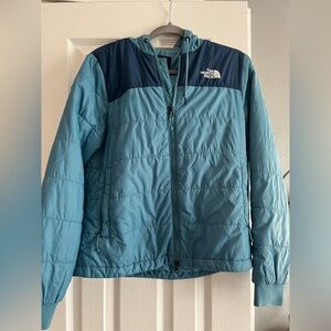 North face coat with hood